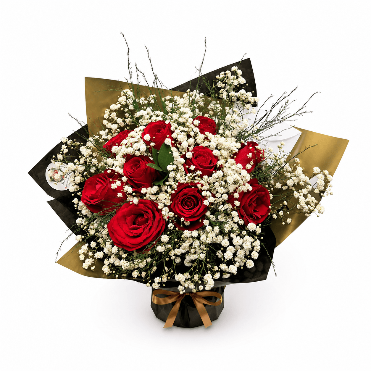 Buquê de 10 Rosas
